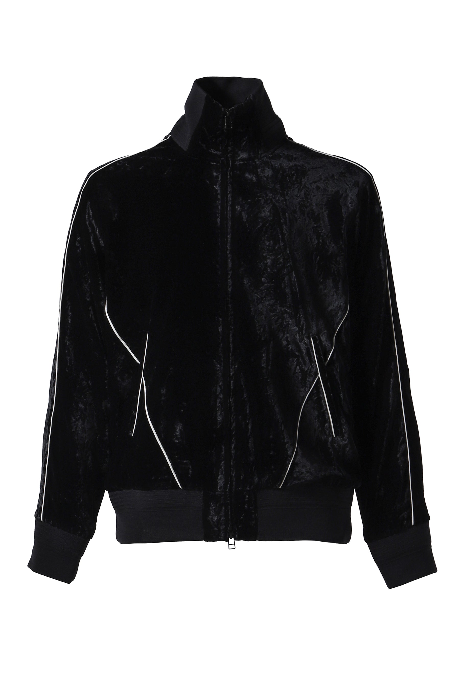 VELVET TRACK REGULAR FIT JACKET .12 / BLK