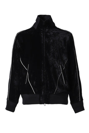 VELVET TRACK REGULAR FIT JACKET .12 / BLK