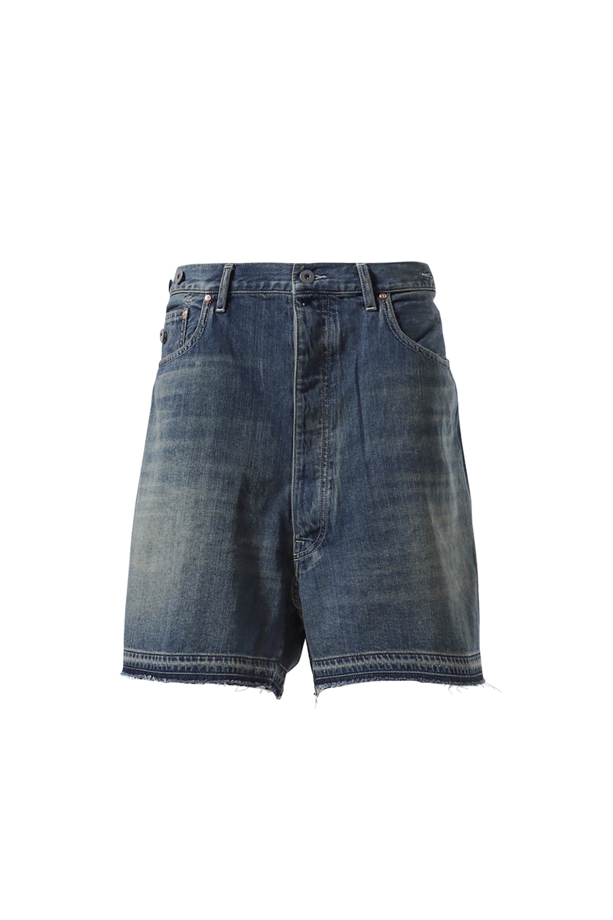 5POCKETS HUGE SHORTS - DENIM / INDIGO