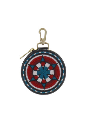 SHOULDER CIRCLE COIN CASE / BLK