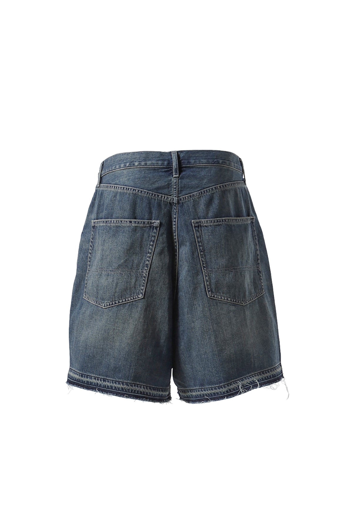 5POCKETS HUGE SHORTS - DENIM / INDIGO