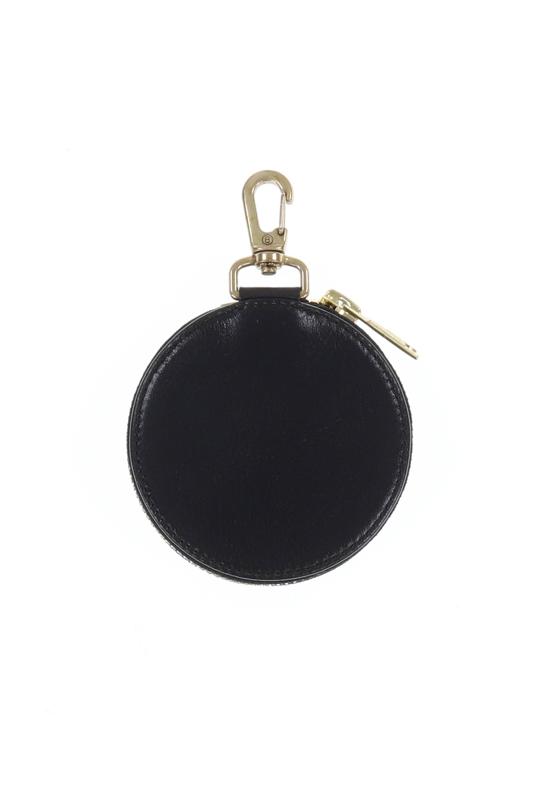 SHOULDER CIRCLE COIN CASE / BLK