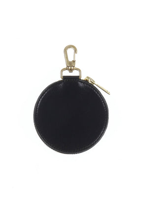 SHOULDER CIRCLE COIN CASE / BLK