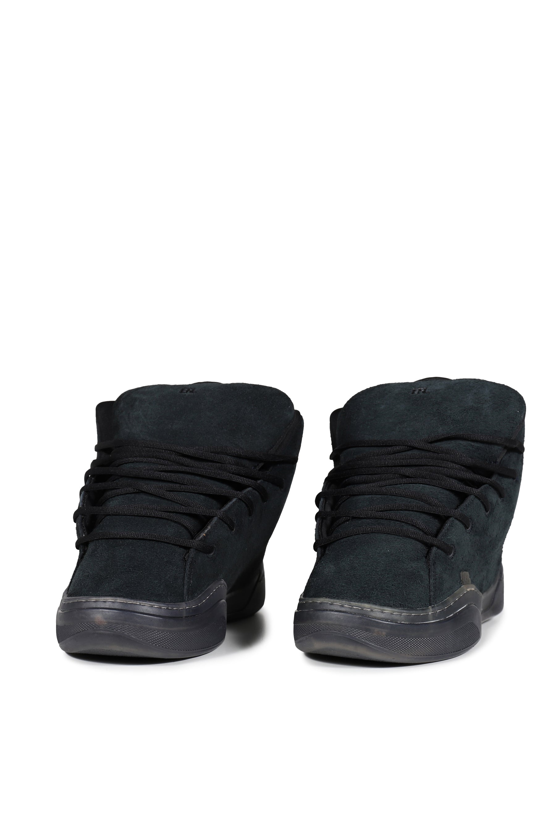 SUEDE MID VAMP SNEAKERS / BLK