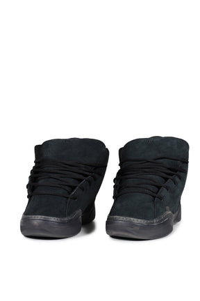 SUEDE MID VAMP SNEAKERS / BLK
