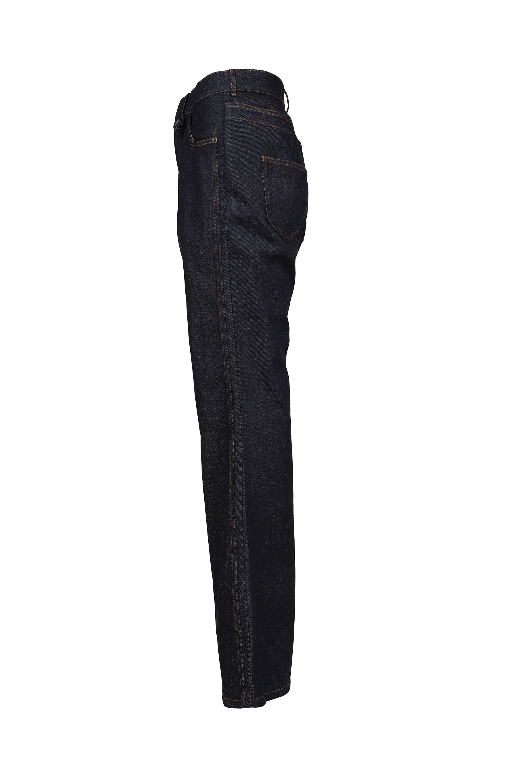 REFINED WIDE DENIM / THICK DENIM 12OZ RAW DENIM