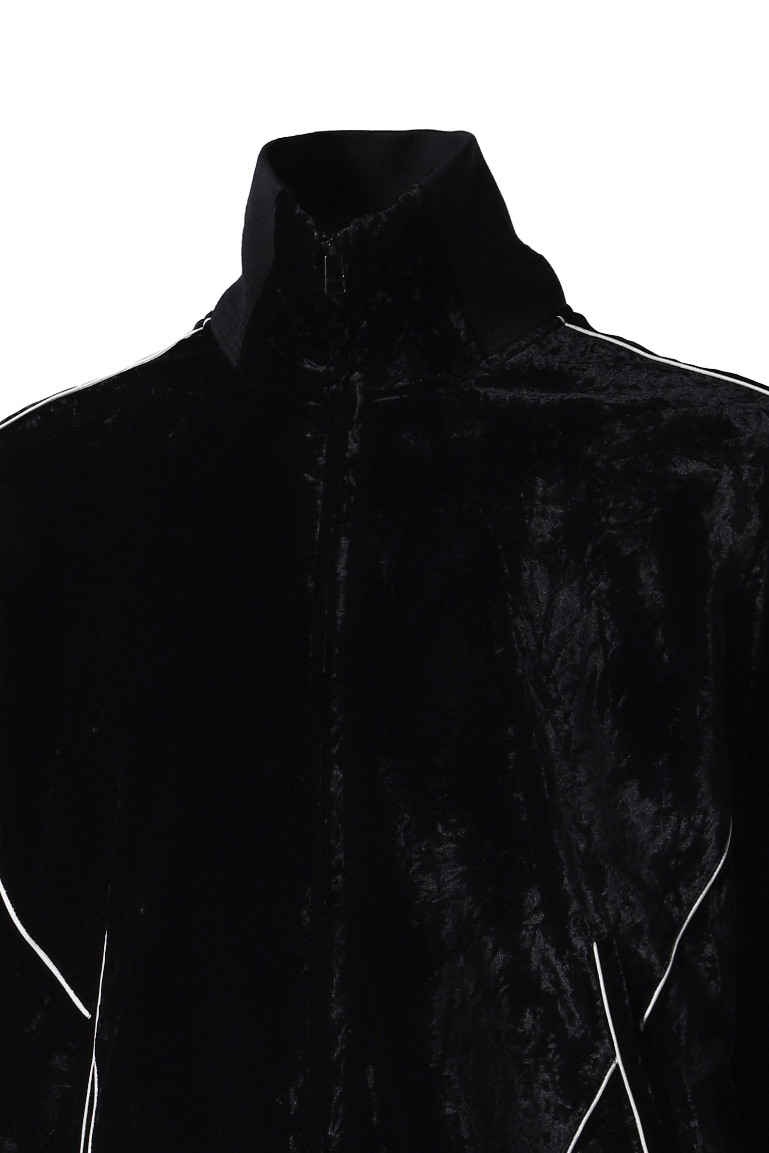 VELVET TRACK REGULAR FIT JACKET .12 / BLK