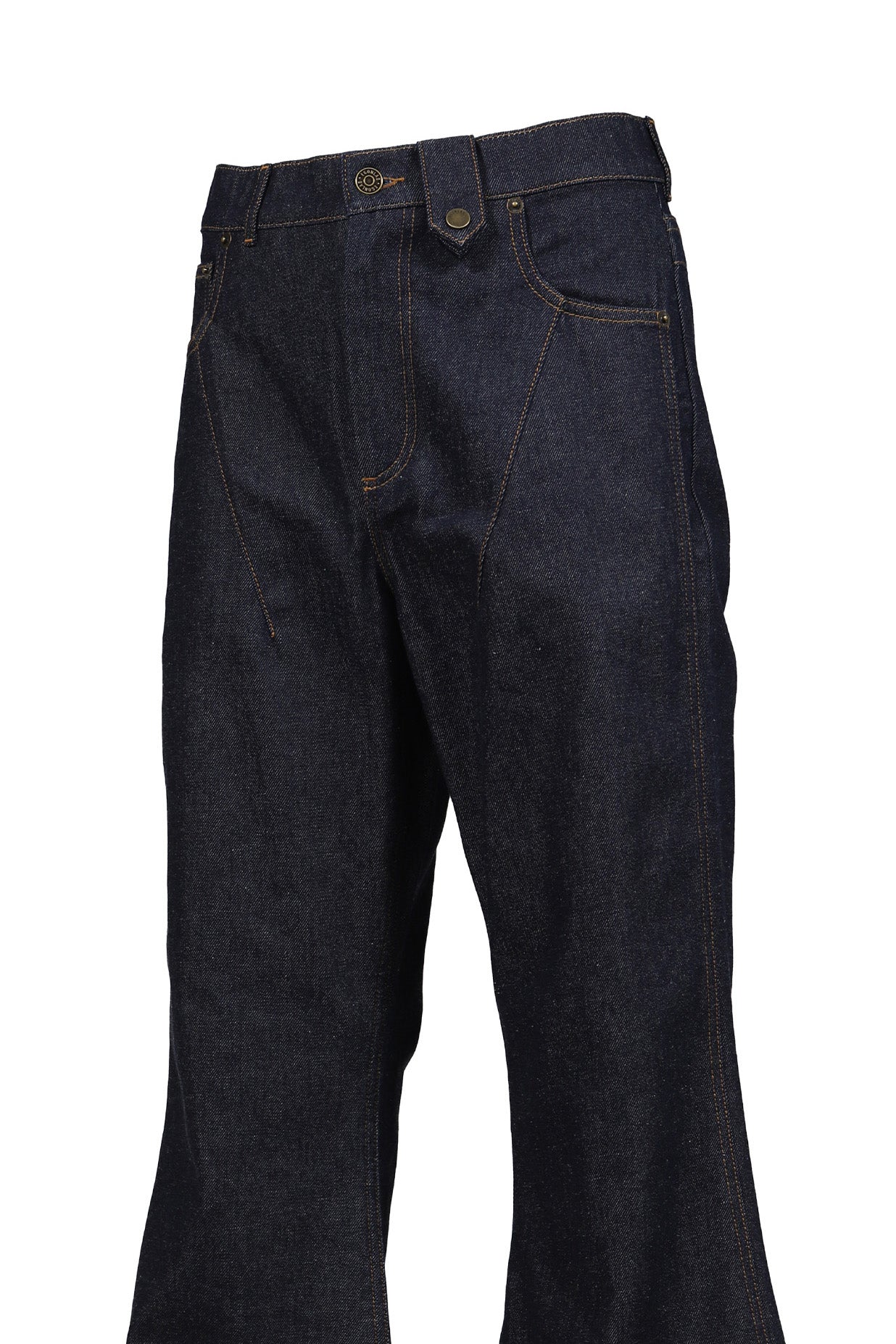 REFINED WIDE DENIM / THICK DENIM 12OZ RAW DENIM