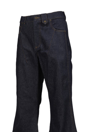 REFINED WIDE DENIM / THICK DENIM 12OZ RAW DENIM