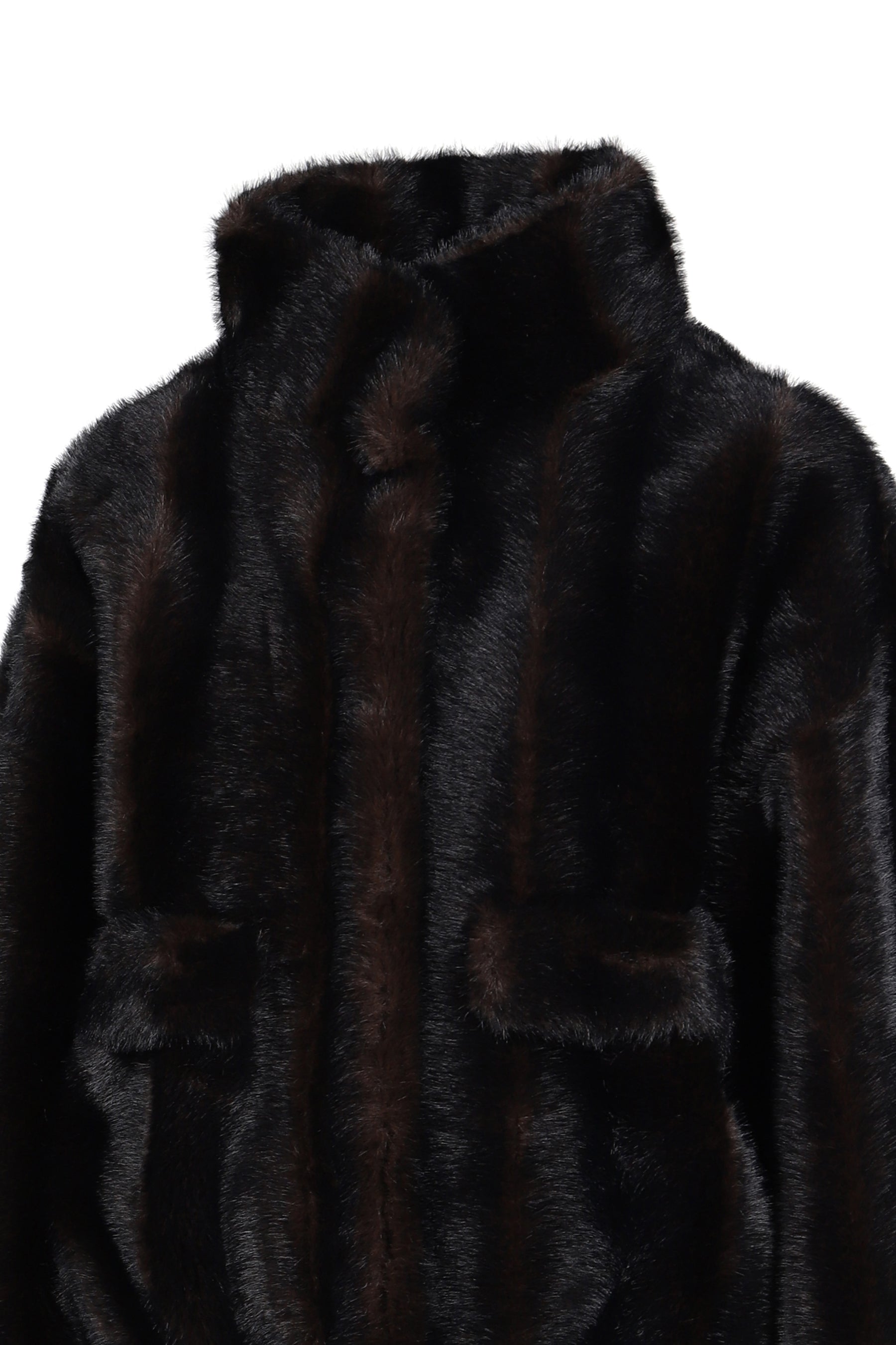 IRIS SHAVED MINK BOMBER / NOIR MULTI
