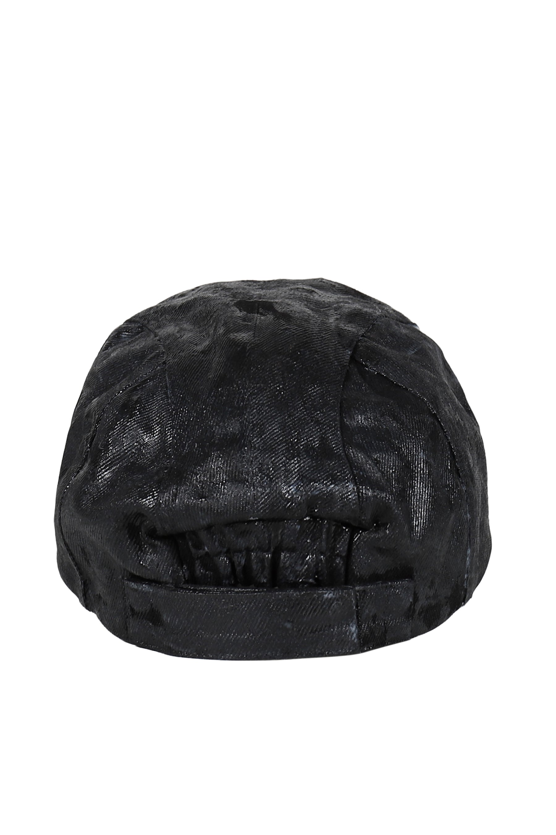 HAND COATED HORSE SHOE CRAB CAP / OIL BLK