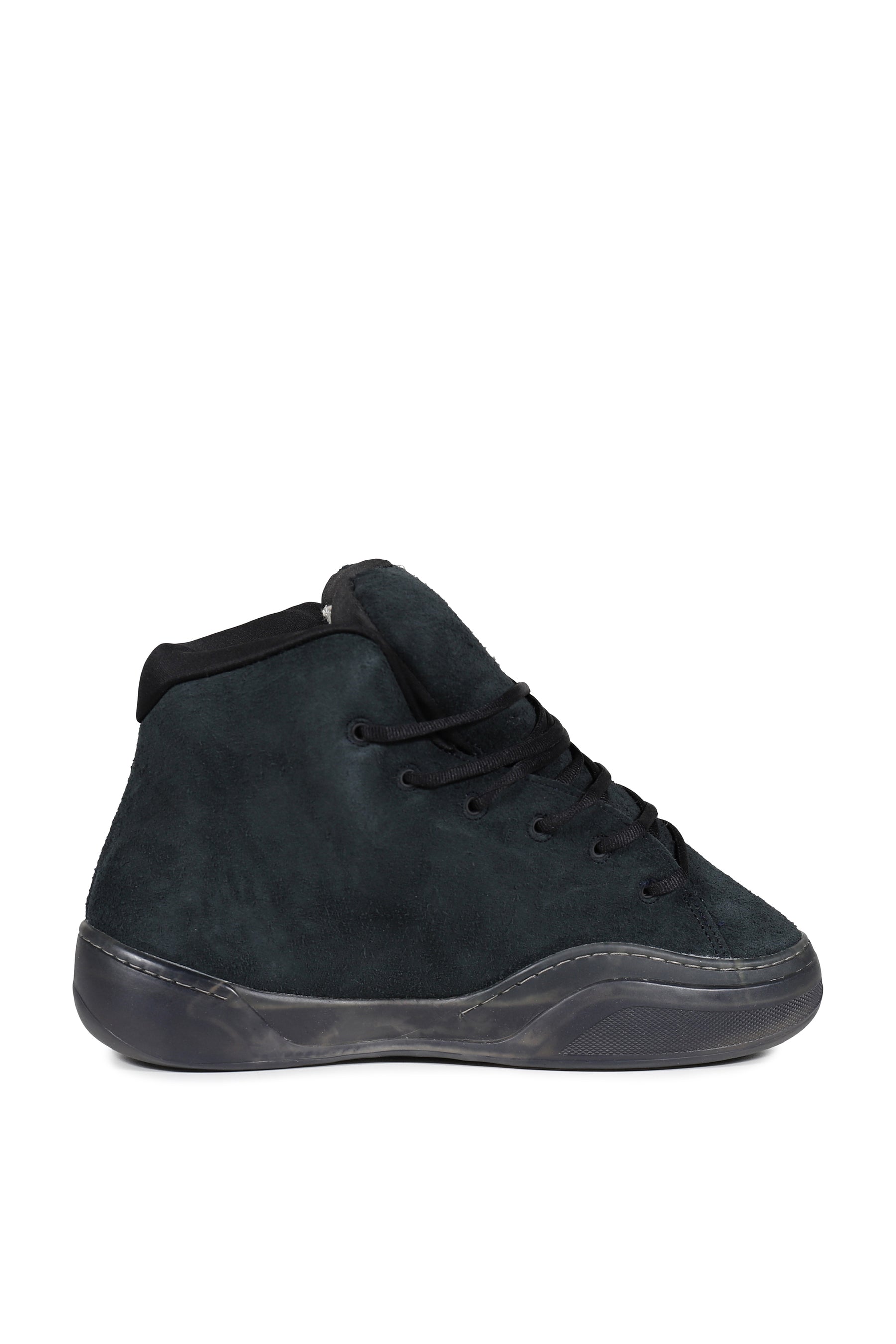 ERL イーアールエル SS26 SUEDE MID VAMP SNEAKERS / BLK - NUBIAN