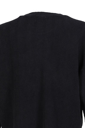 DESTROYER CROSS WAFFLE LS / VINTAGE BLK