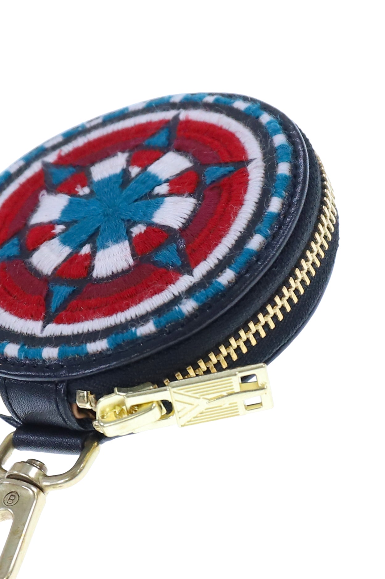 SHOULDER CIRCLE COIN CASE / BLK