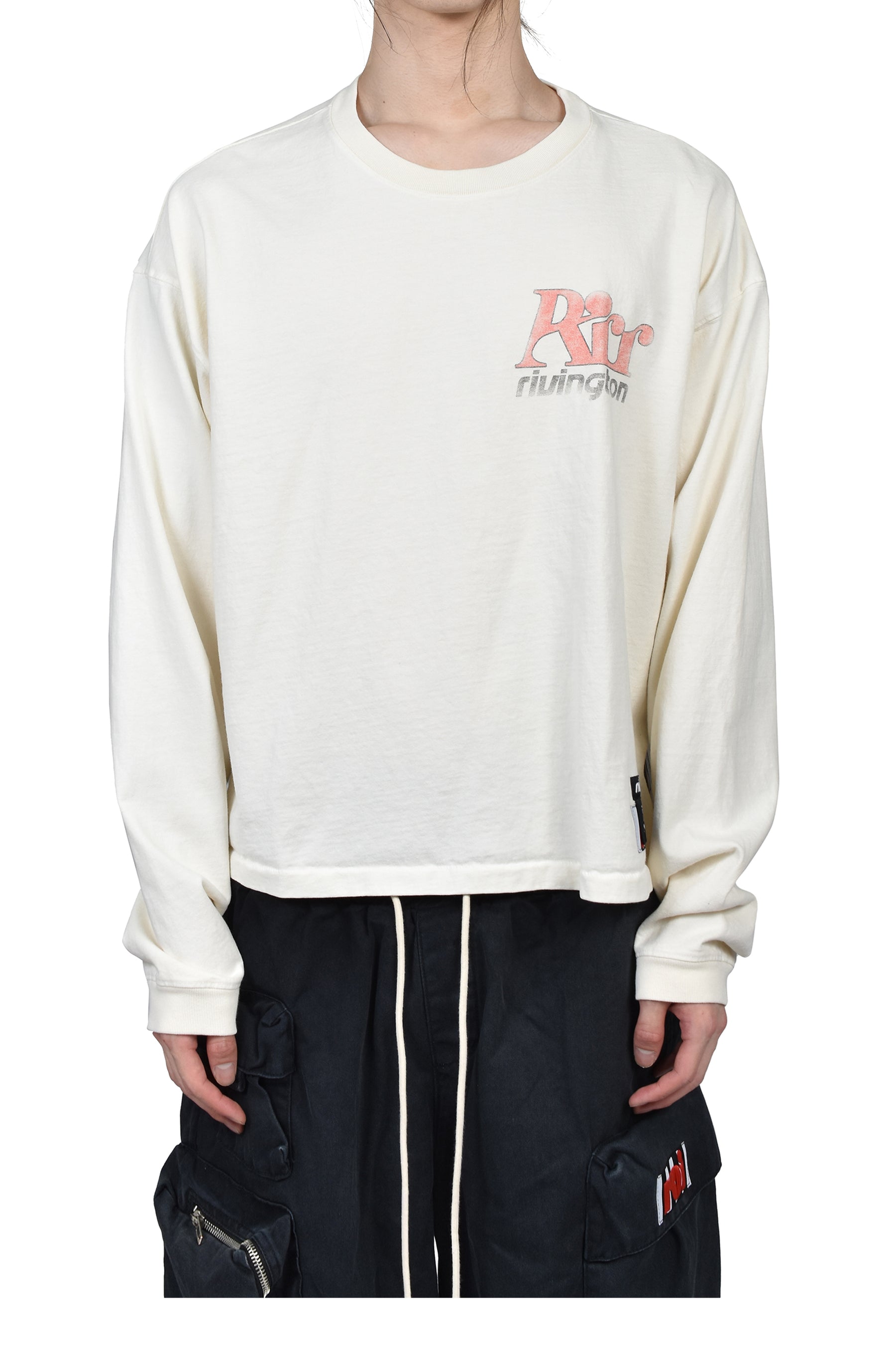 RRR123 SS26 DART ARTS CVA LS TEE / MAX WHT - NUBIAN ヌビアン