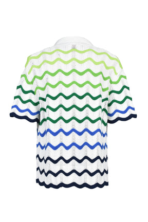 WAVE KNIT SHIRT / MULTI
