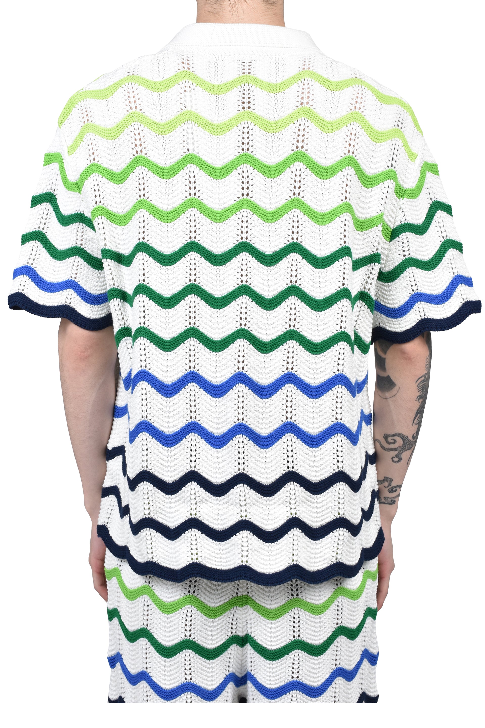 WAVE KNIT SHIRT / MULTI