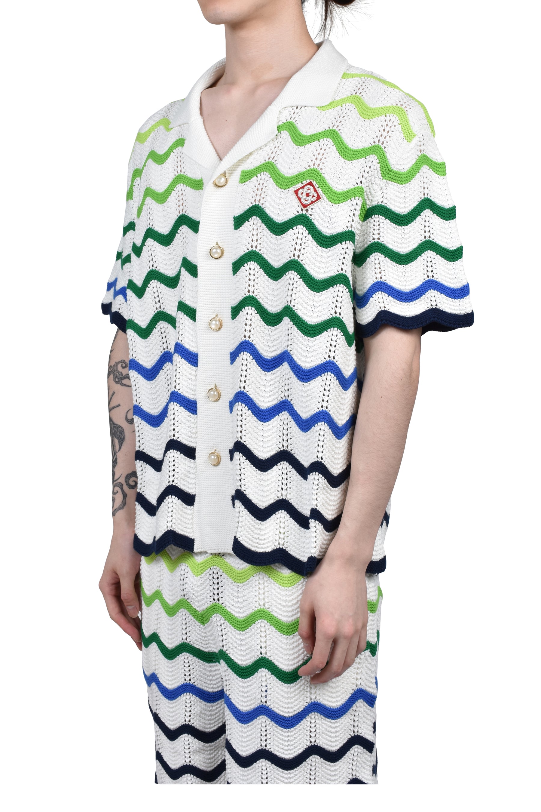 WAVE KNIT SHIRT / MULTI