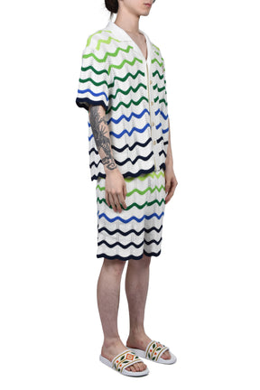WAVE KNIT SHIRT / MULTI