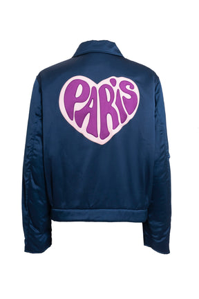 KENZO KENZO HEARTS TOUR JACKET / MIDNIGHT BLU