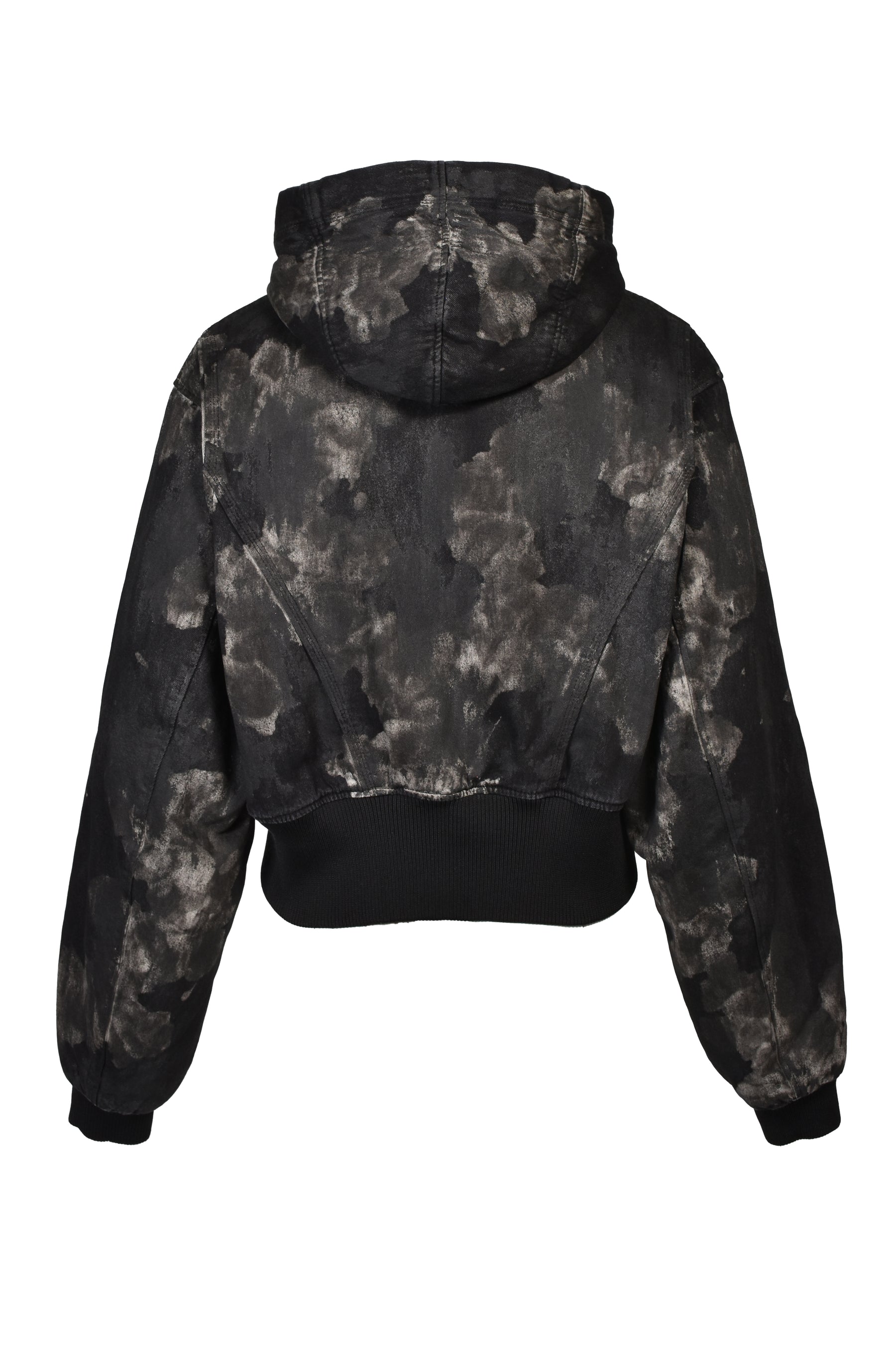 KIEFER WAXED BOMBER / RUST BLK