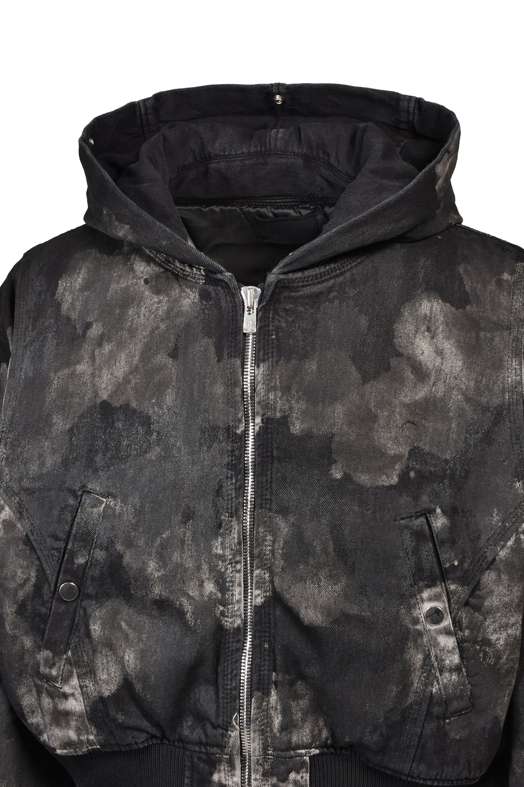 KIEFER WAXED BOMBER / RUST BLK