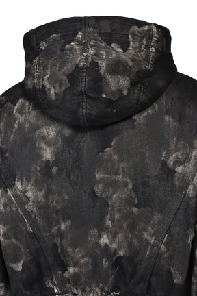 KIEFER WAXED BOMBER / RUST BLK