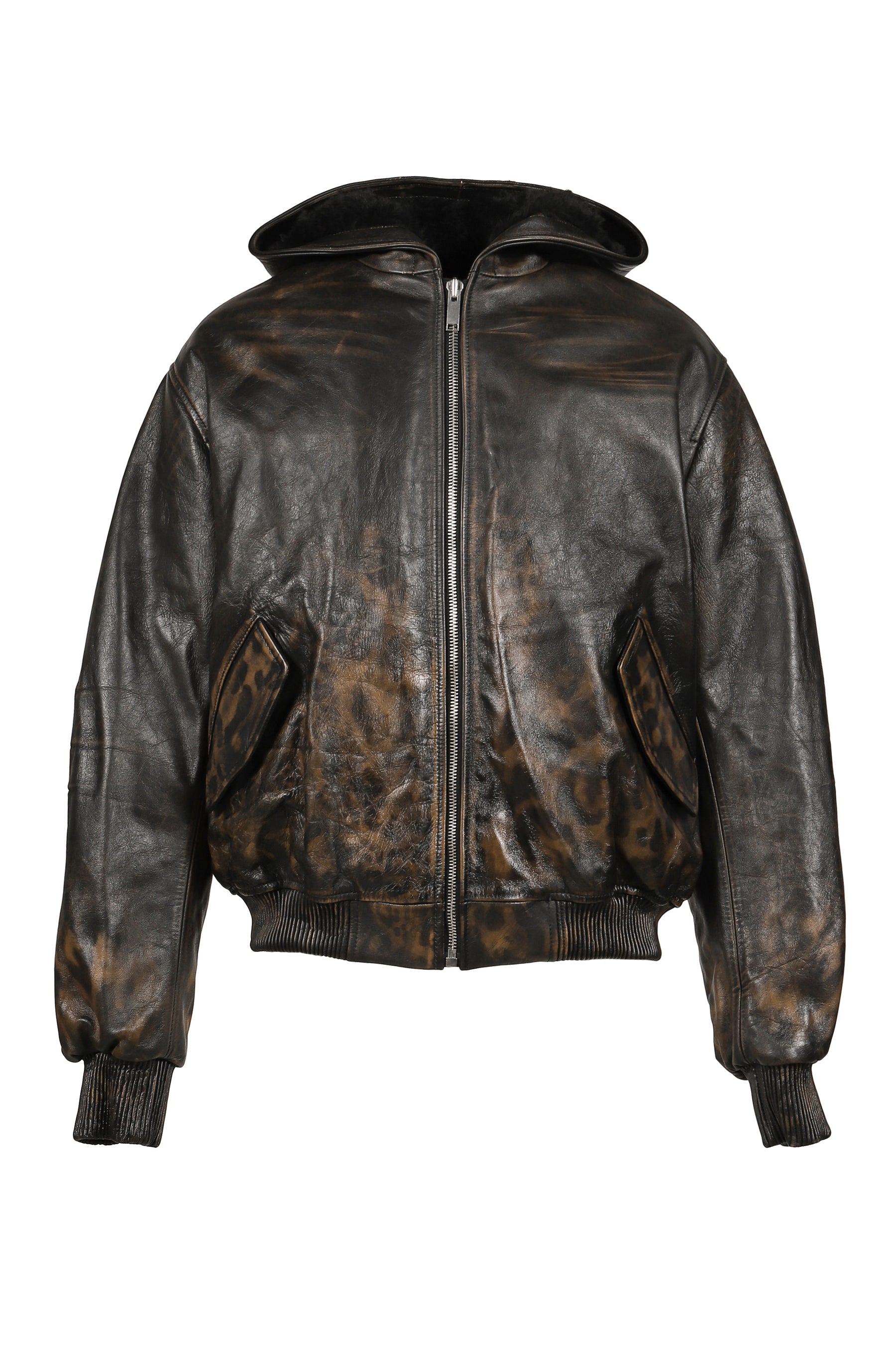 NEW 424 BOMBER / BLK CHEETAH