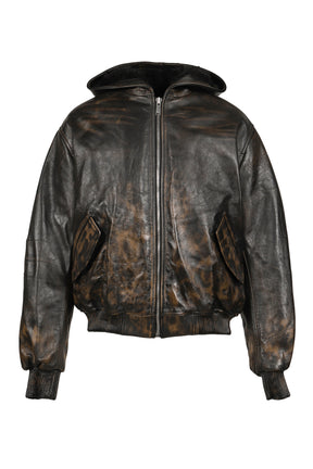 NEW 424 BOMBER / BLK CHEETAH