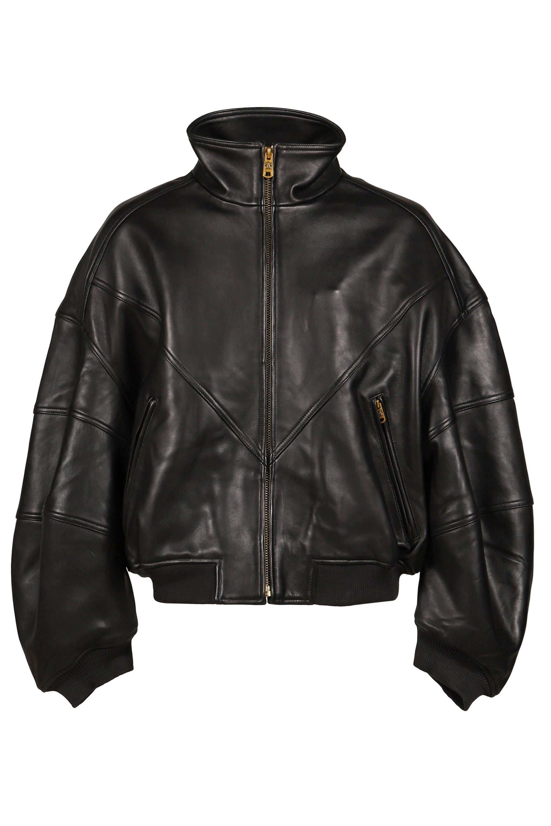 RUFF RIDER LEATHER JACKET / BLK 