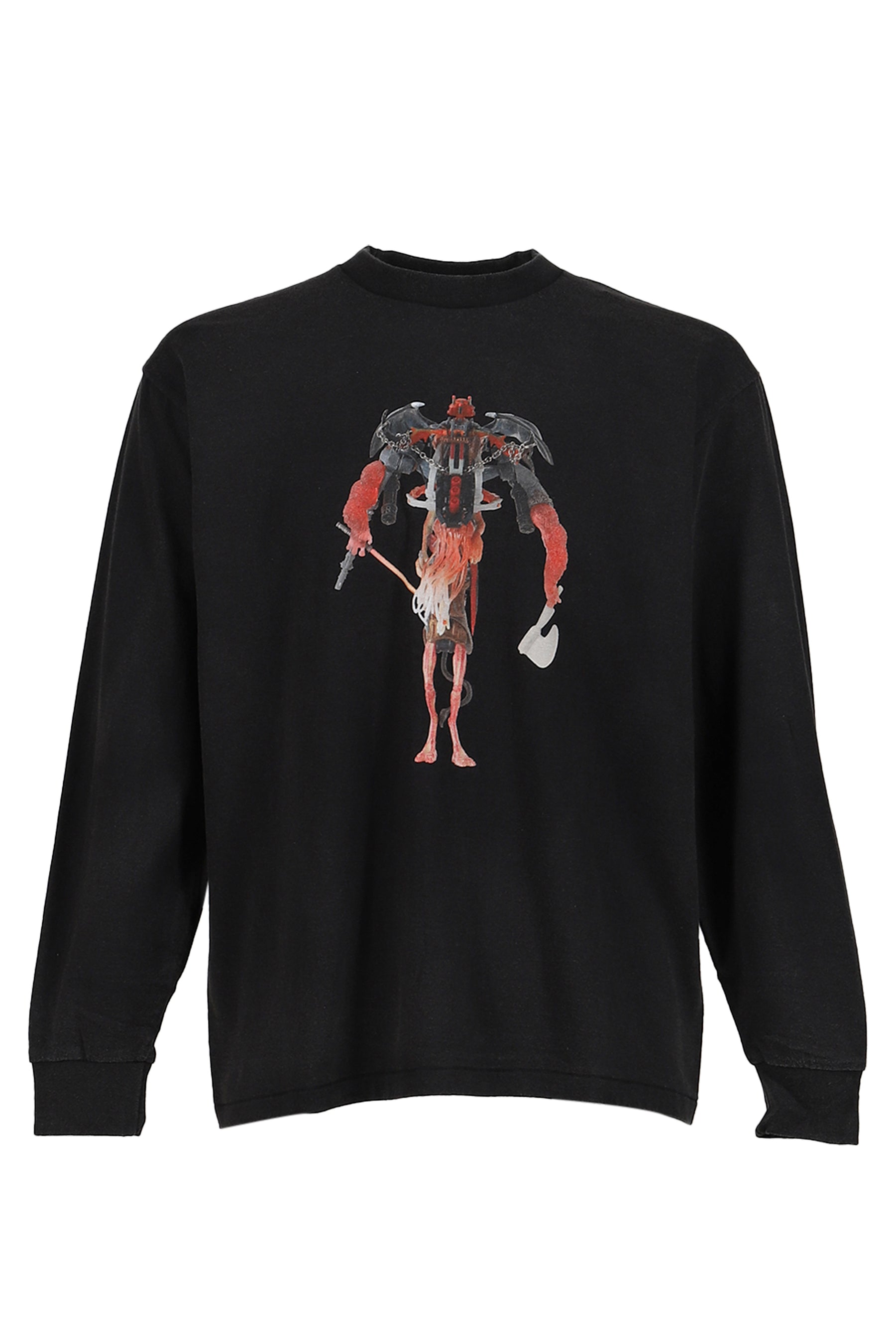 HEARTWORK L/S TEE / BLACK