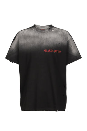BLACK FADED GLASS CYPRESS T-SHIRT / BLK
