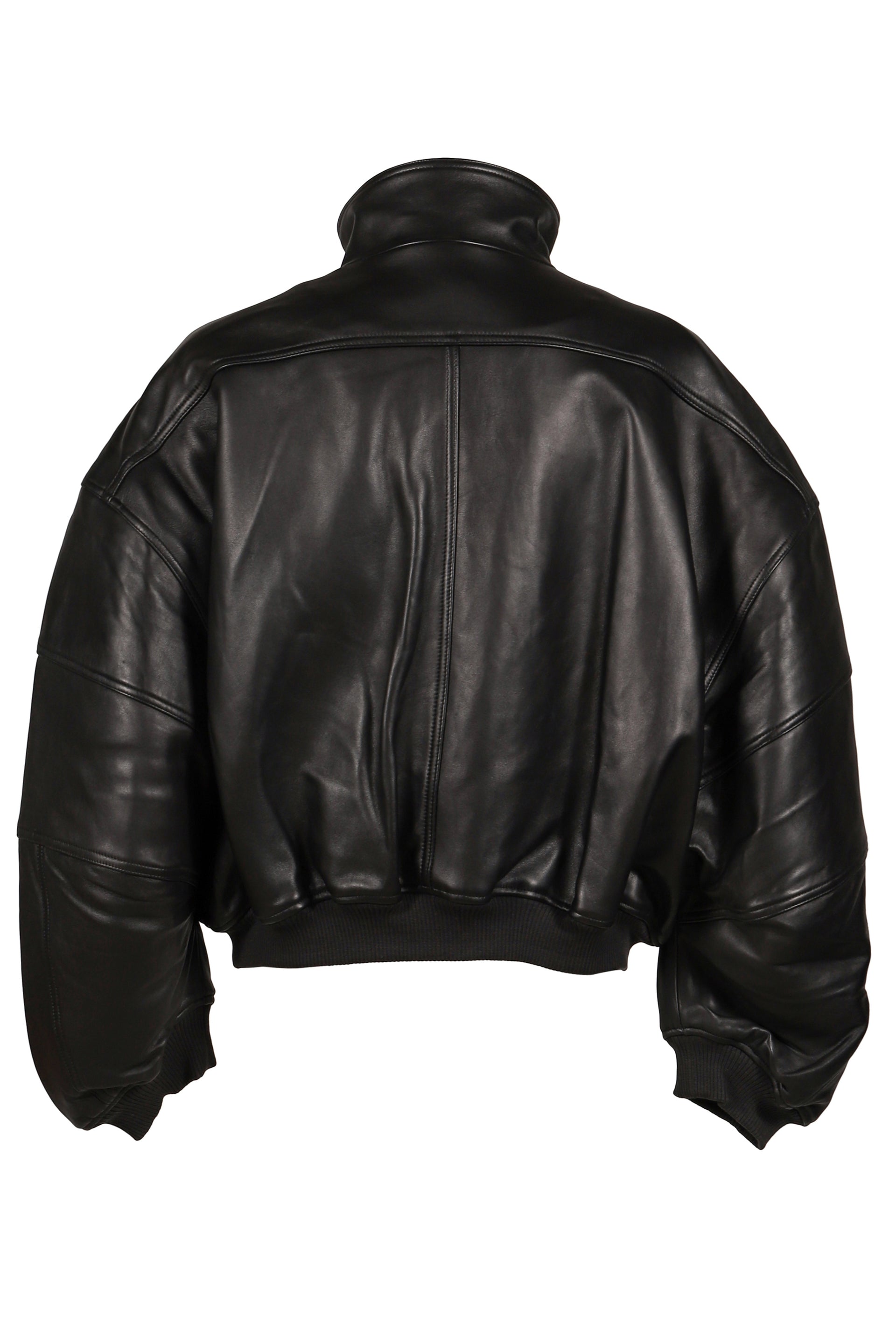 RUFF RIDER LEATHER JACKET / BLK