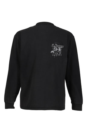 HEARTWORK L/S TEE / BLACK