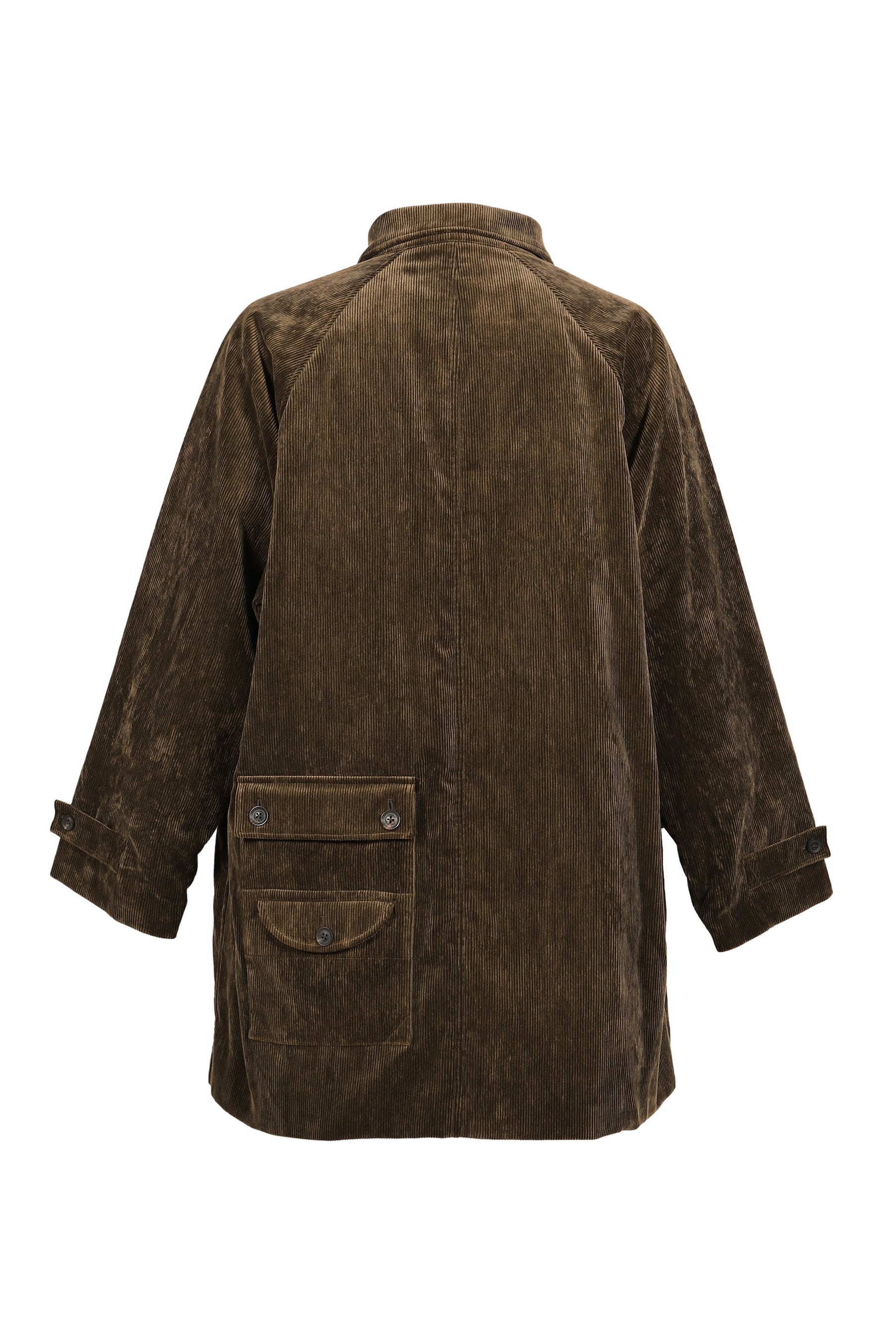 CORDUROY 6 BUTTON RAGLAN JACKET / BRW