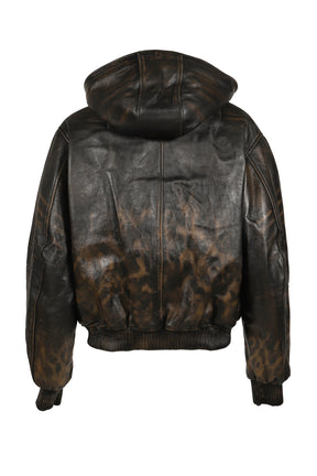 NEW 424 BOMBER / BLK CHEETAH