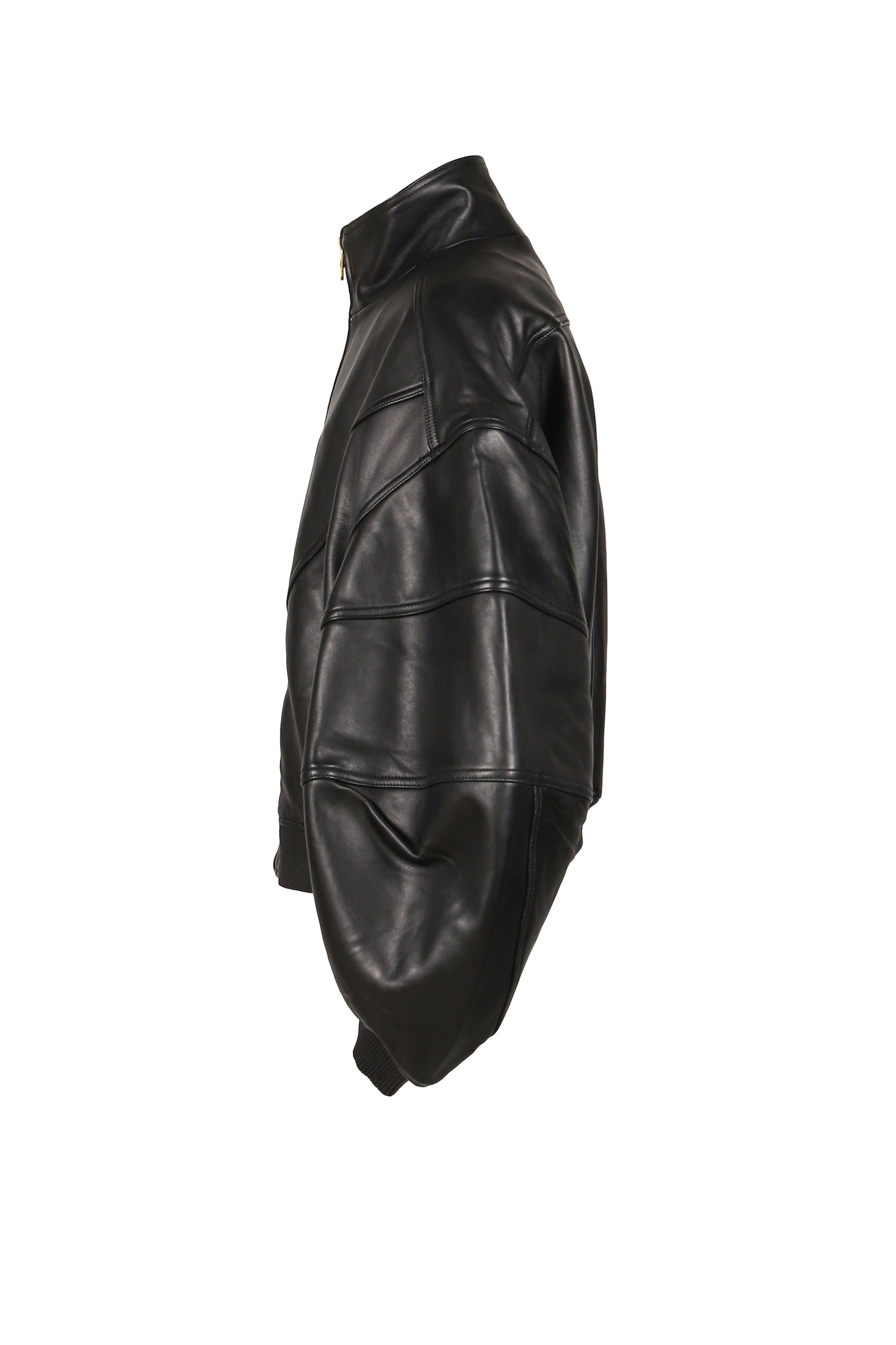 RUFF RIDER LEATHER JACKET / BLK 