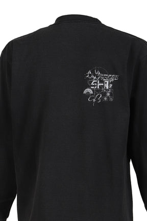 HEARTWORK L/S TEE / BLACK