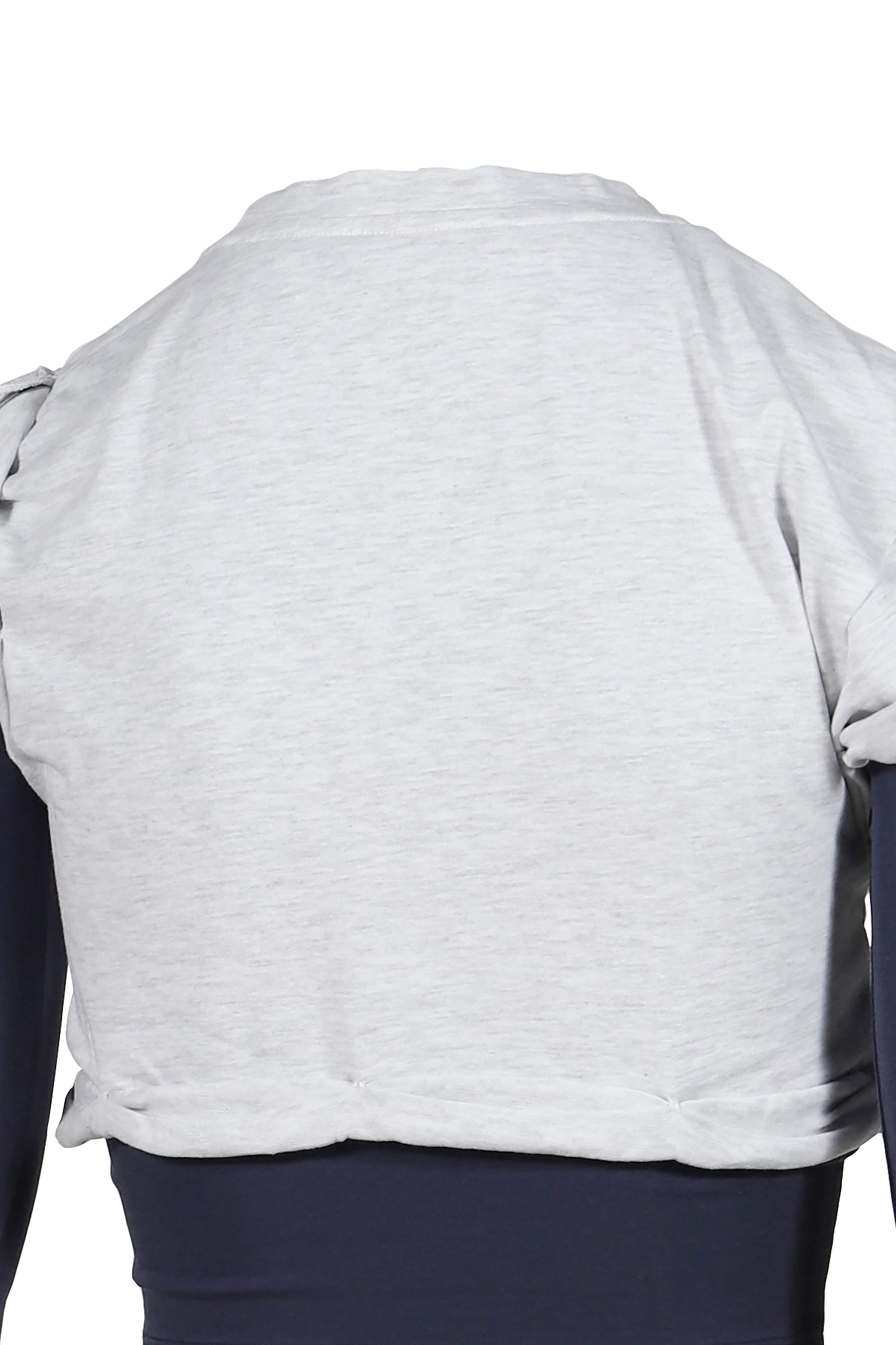 ROLL-UP LAYERED T-SHIRT / NVY