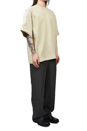 APPLIQUE'' GYM TEE / OVERDYE BEI