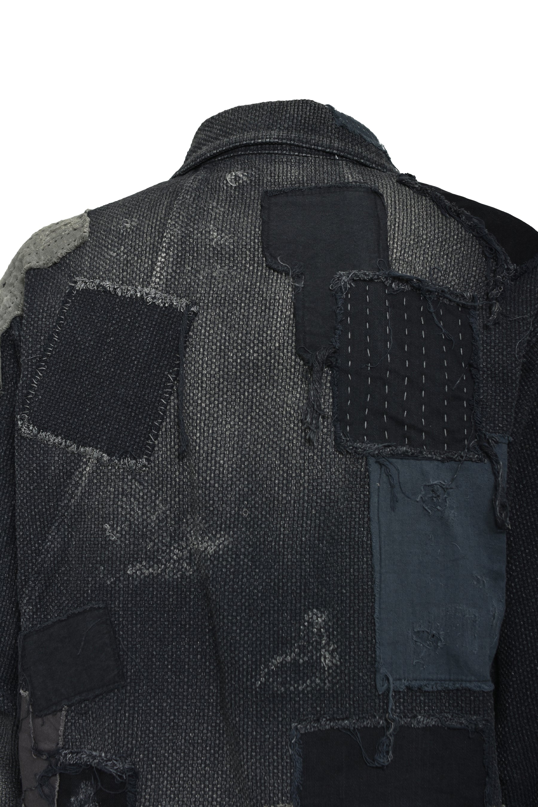 CRUST SASHIKO JACQUARD JACKET / BLK