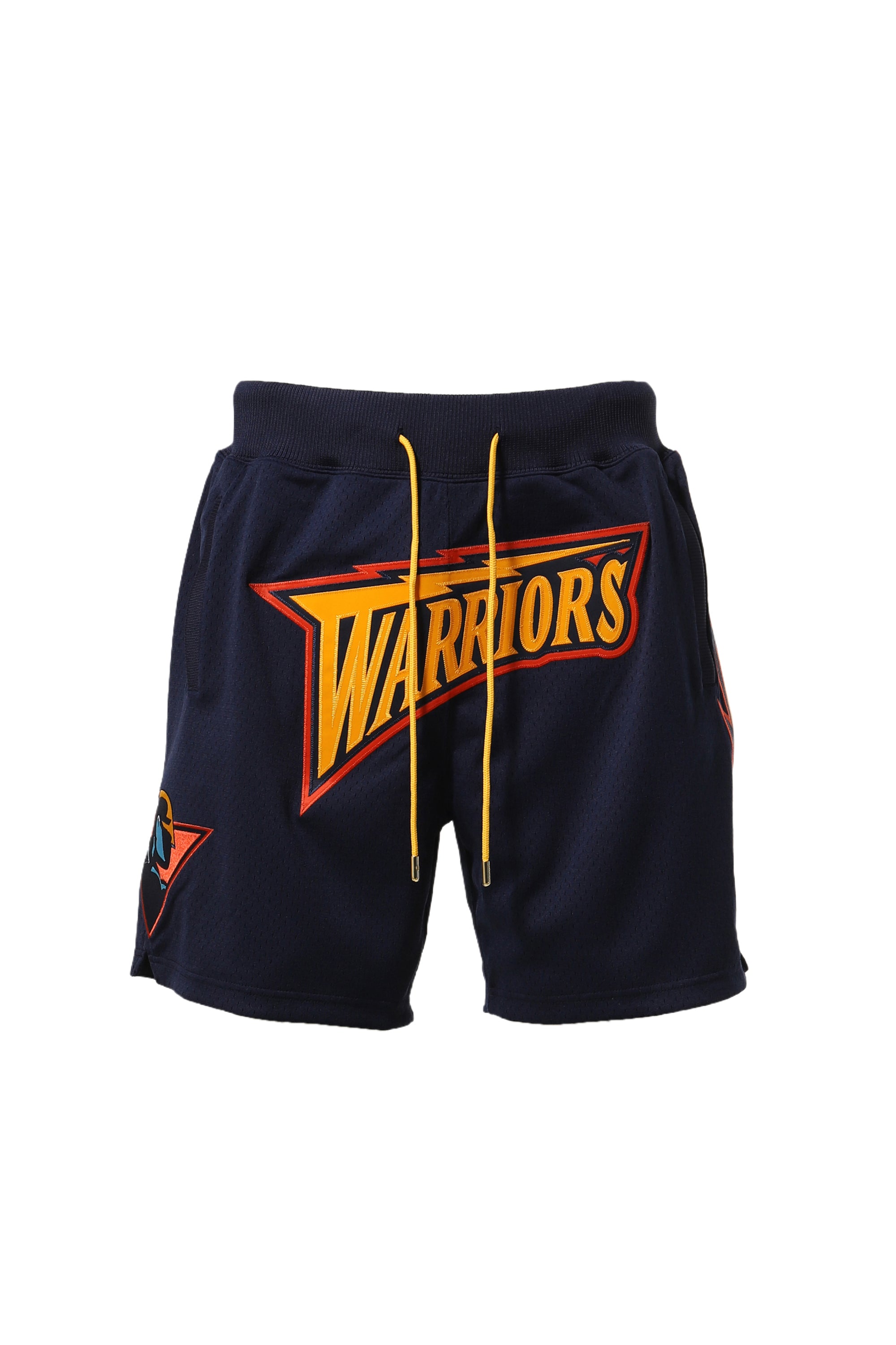 JUST DON ジャストドン SS24 NBA JUST DON 7 INCH SHORTS WARRIORS 