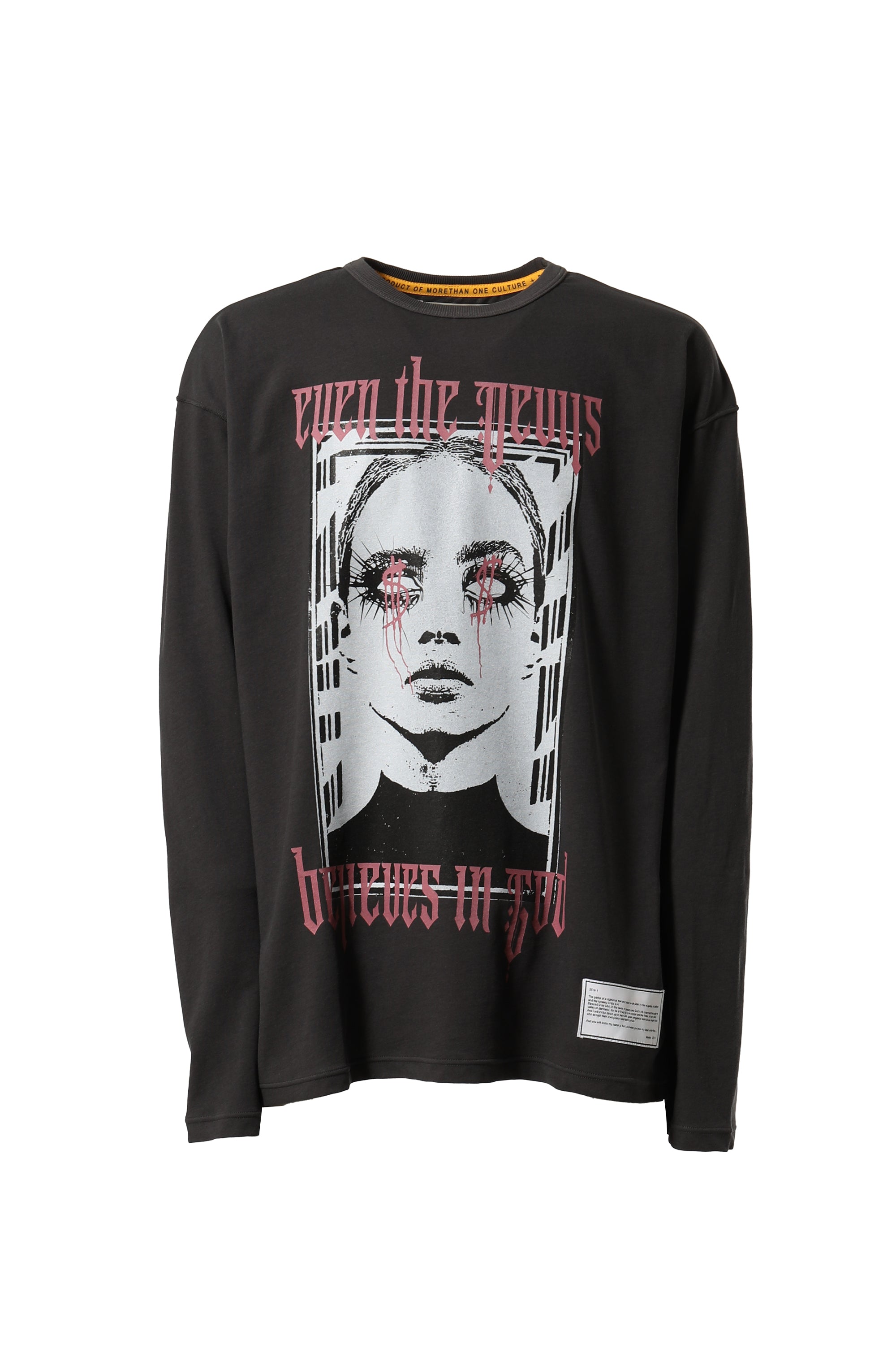 beauty beast FW23 “FIORENTINA” L/S TEE / D.GRY - NUBIAN