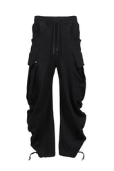 CARGO X4 SWEATPANTS JERSEY / BLK