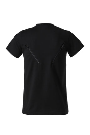 KING SHIT ANGRY ZIP TEE BLACK / BLK