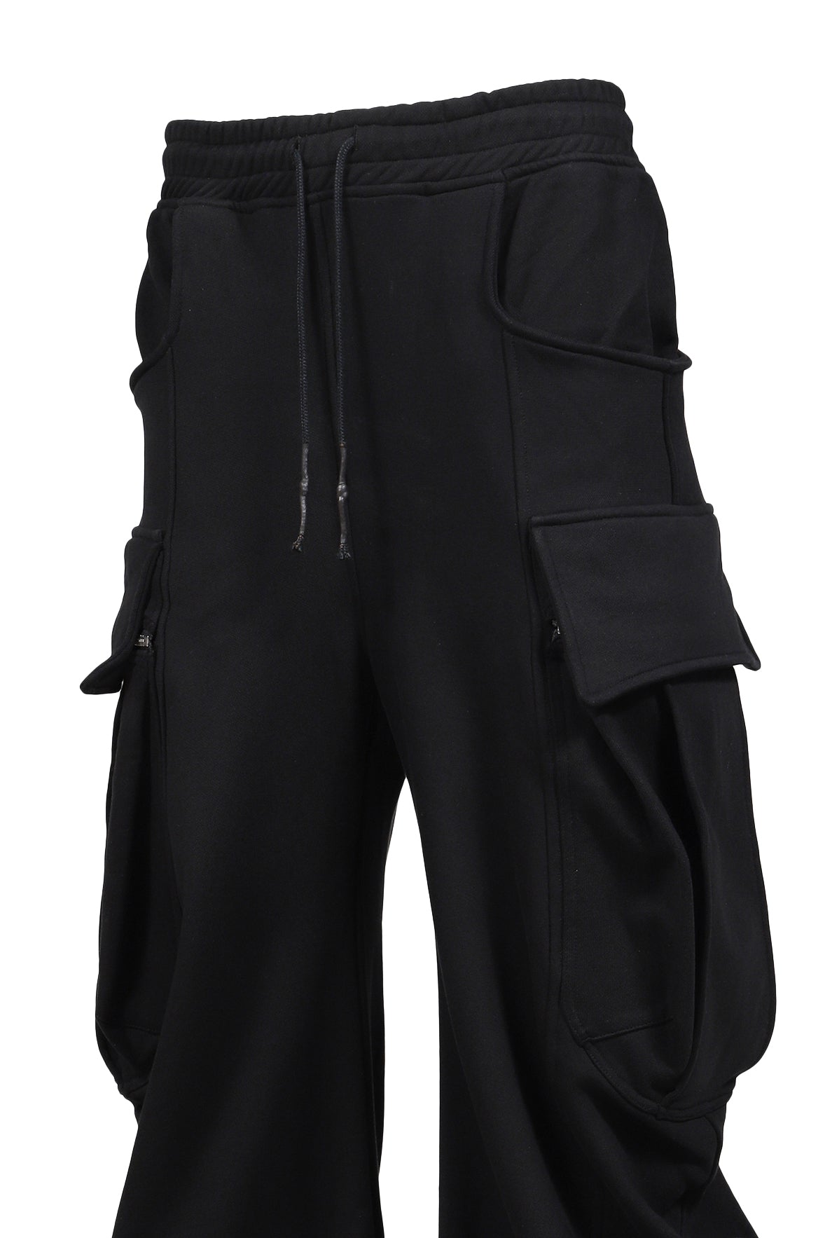 CARGO X4 SWEATPANTS JERSEY / BLK