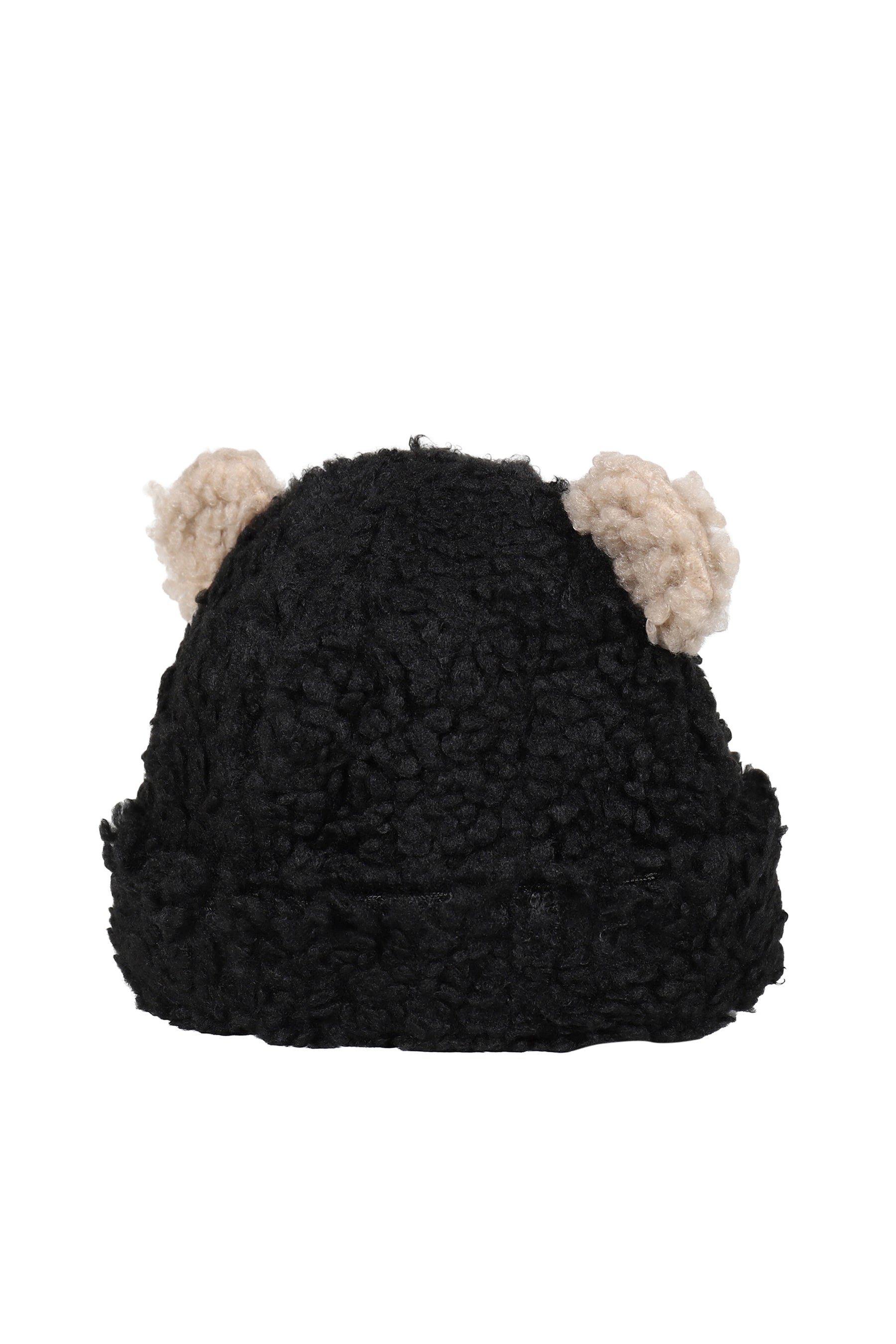 BEAR BEANIE / BLK×BRW