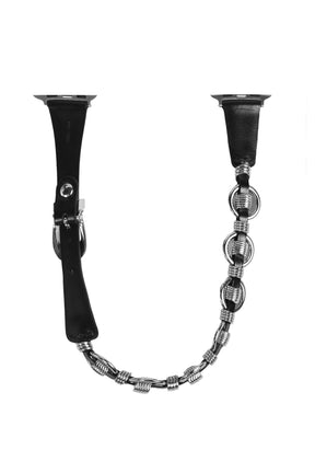 TOGA TOO RING METAL WATCH BELT / BLK