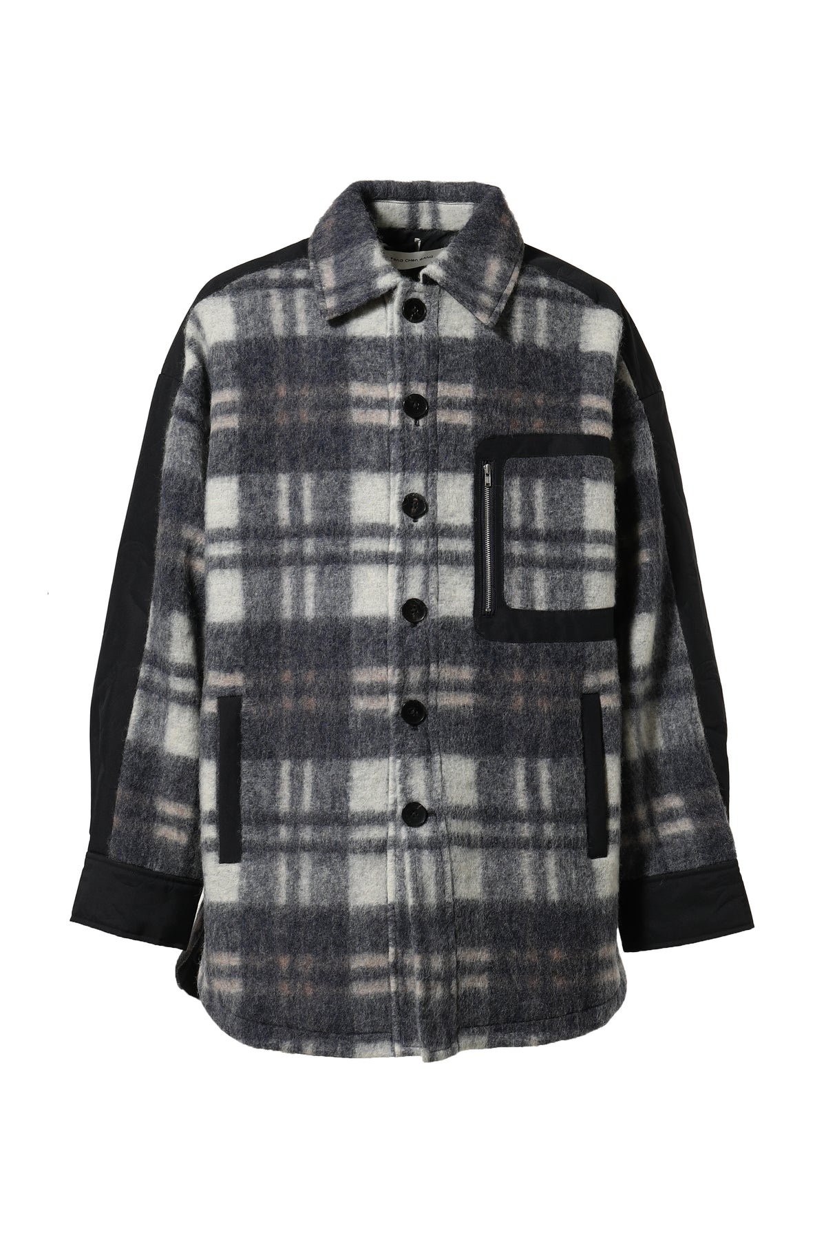 FLANNEL SHIRT WITH QUILT PHOENIX / NVY
