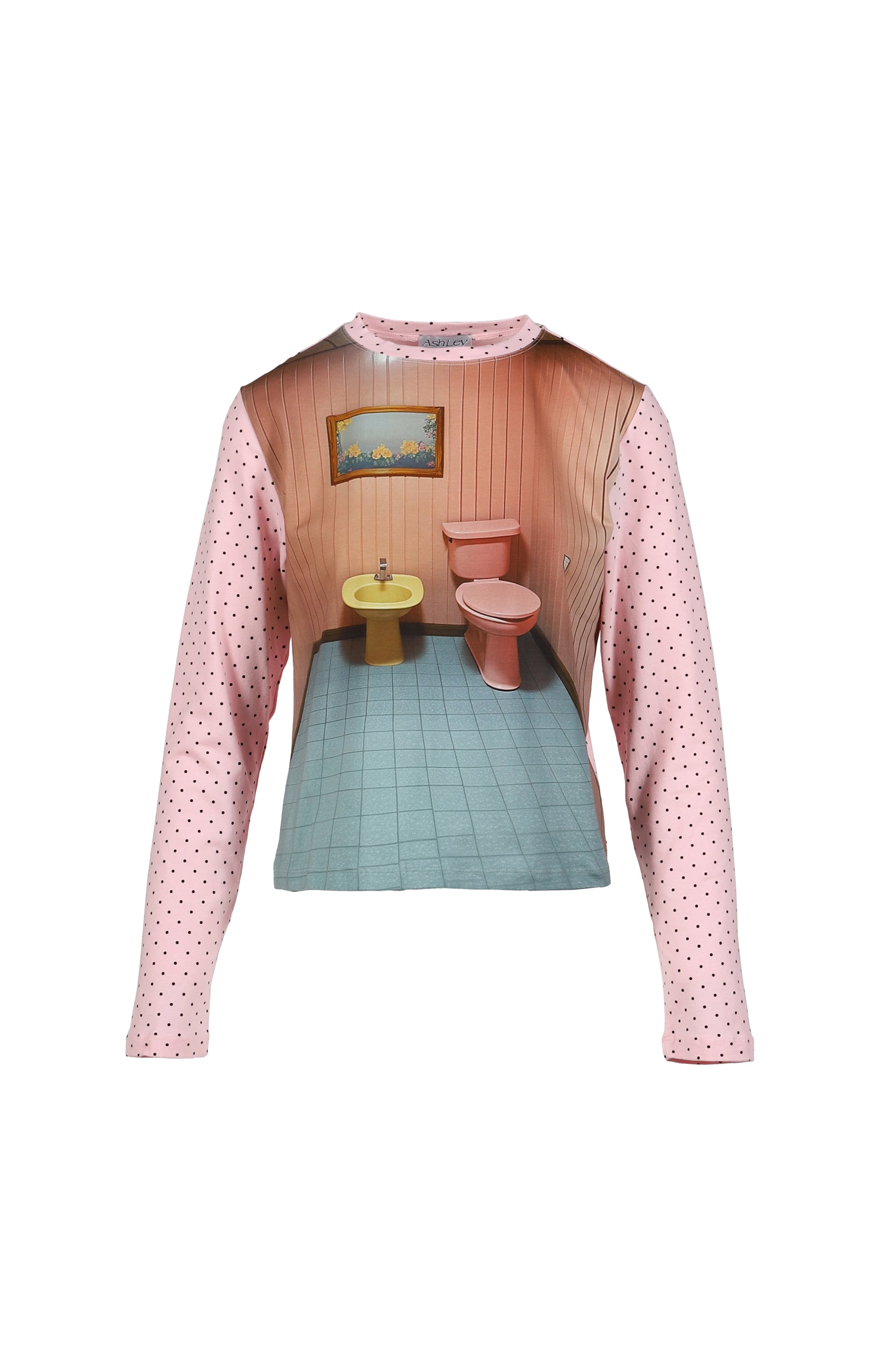 BATHROOM T-SHIRT / PNK